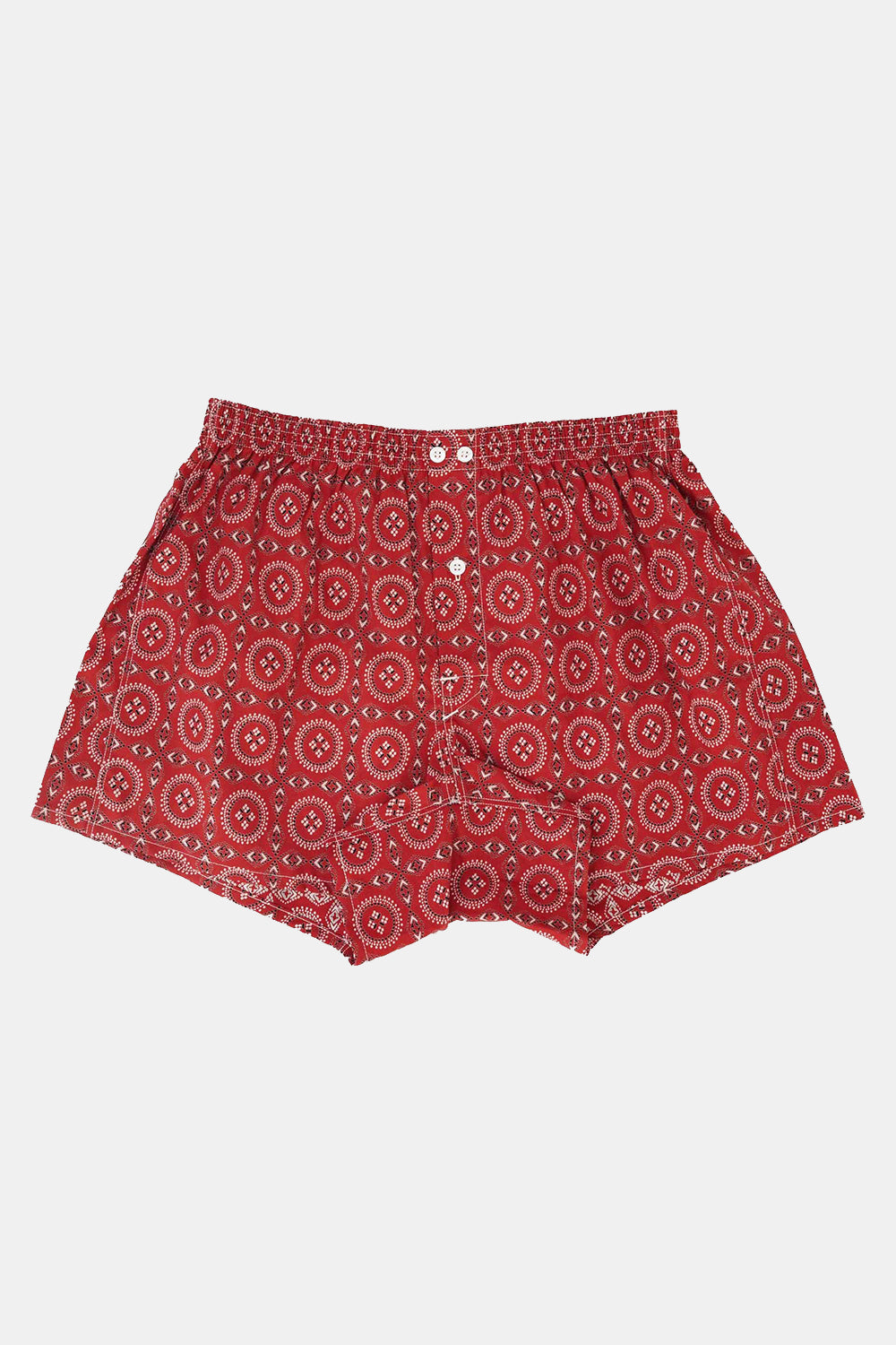 Anonymous Ism Vintage Bandana Print Boxers - Red | Number Six