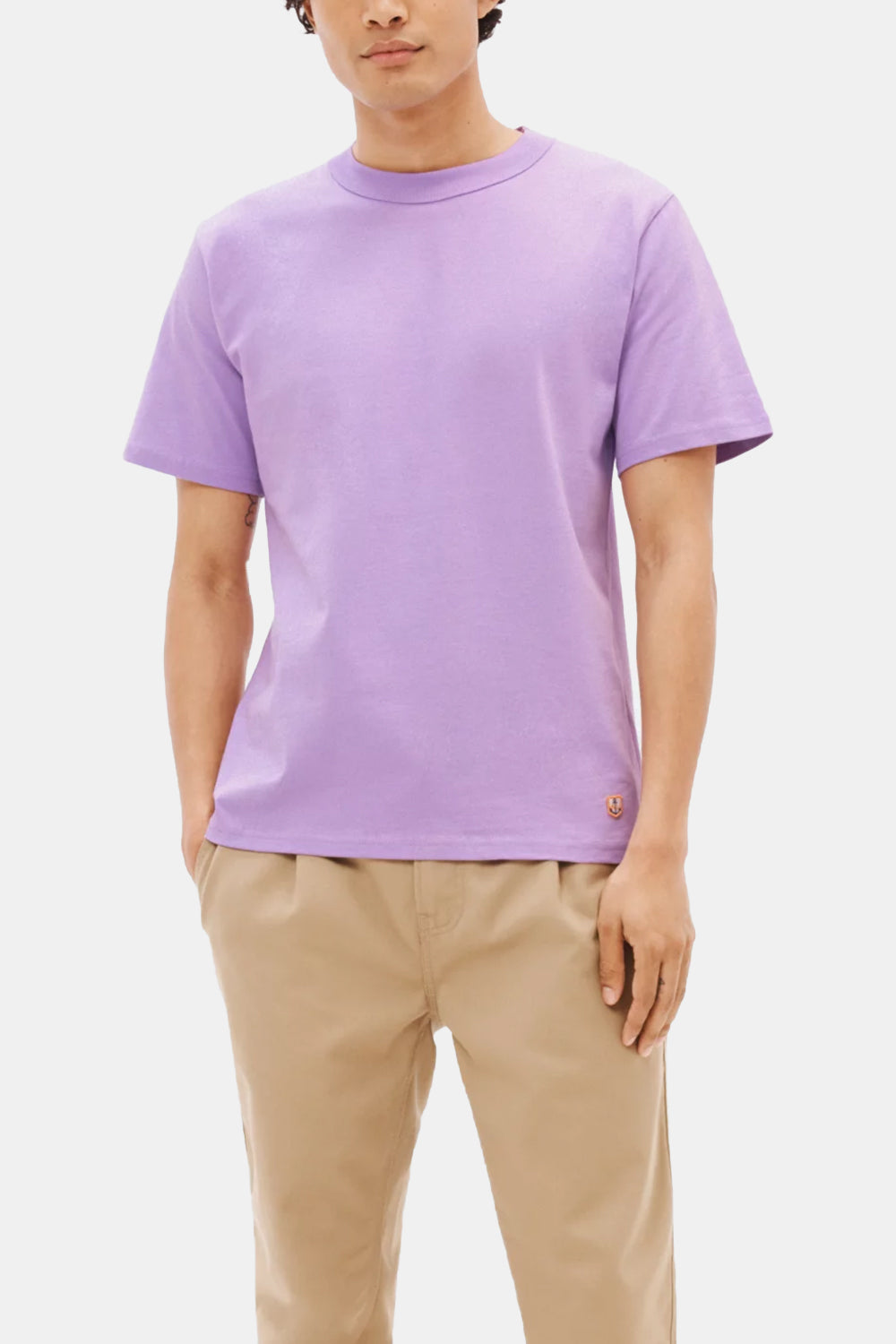 Armor Lux Heritage Organic Callac T-Shirt (Light Purple)