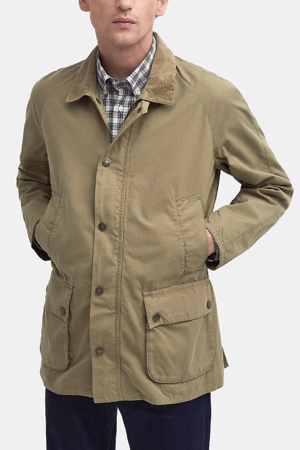 Barbour Ashby Casual Summer Jacket (Bleached Olive)
