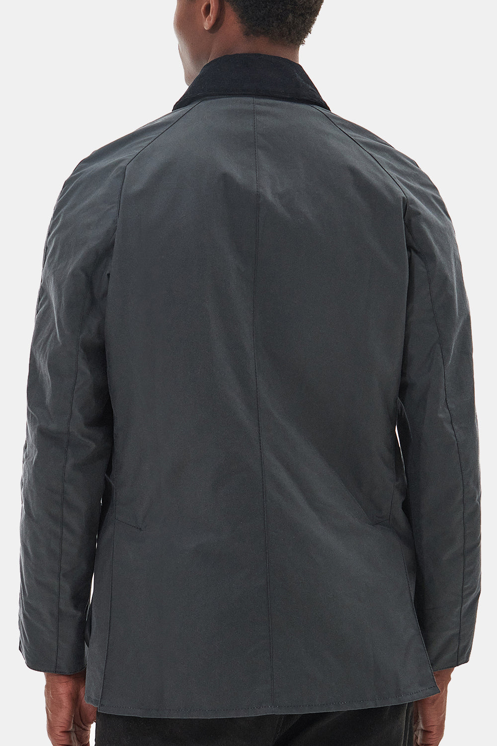Barbour Ashby Waxed Jacket (Grey/Classic)