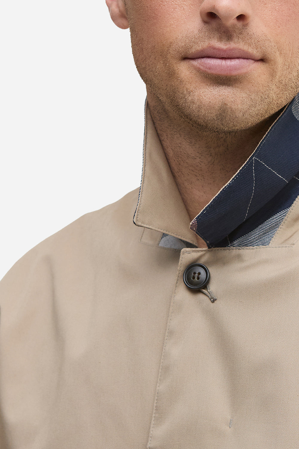 Barbour Lorden Waterproof Mac (Washed Stone)