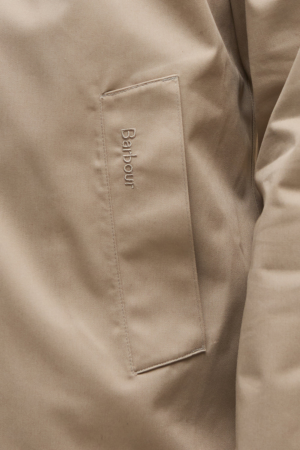 Barbour Lorden Waterproof Mac (Washed Stone)