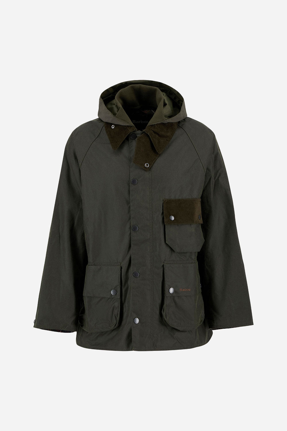 Barbour Modified Solway Wax Jacket (Olive)