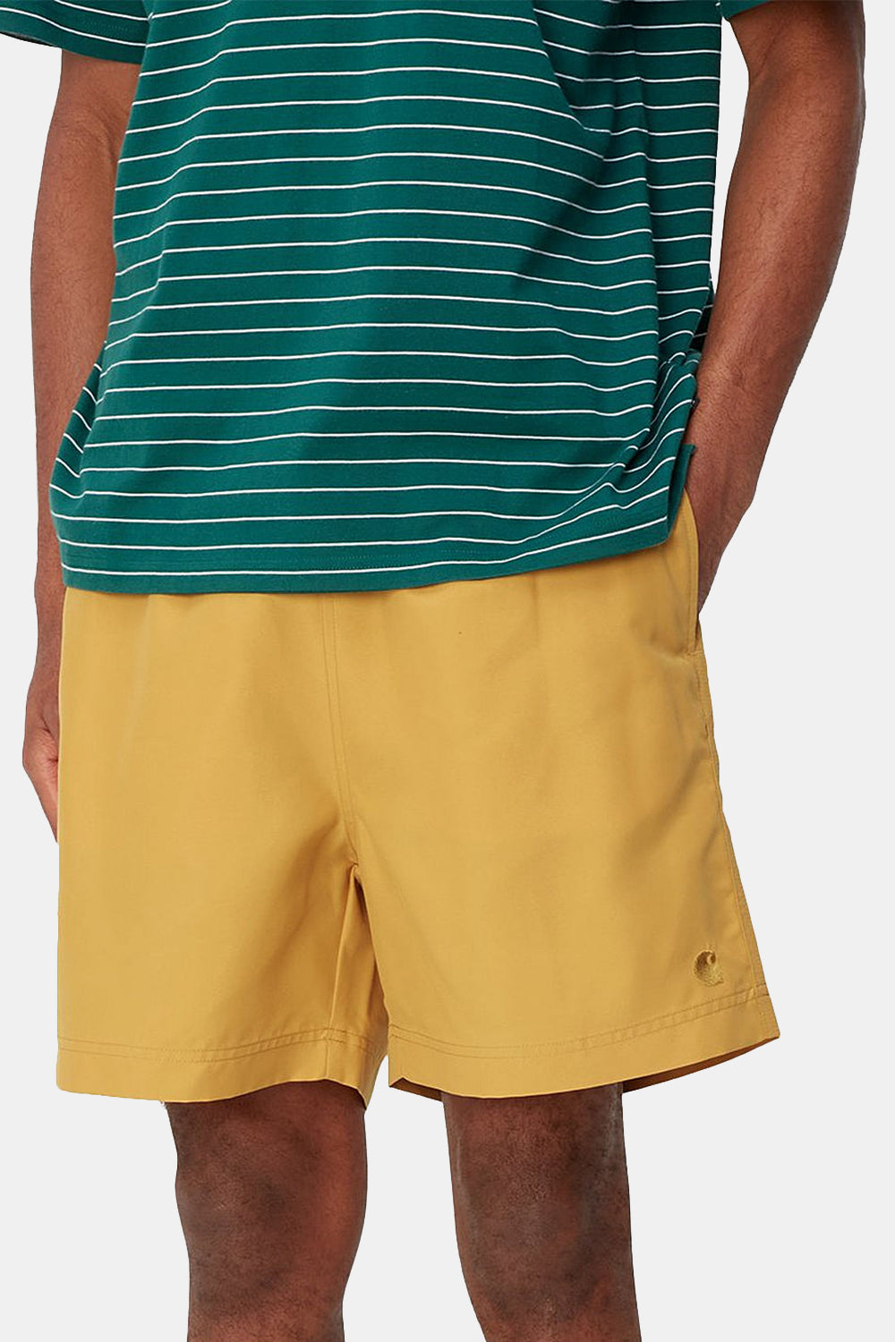 Carhartt WIP Chase Swim Trunks (Sunray/Gold)