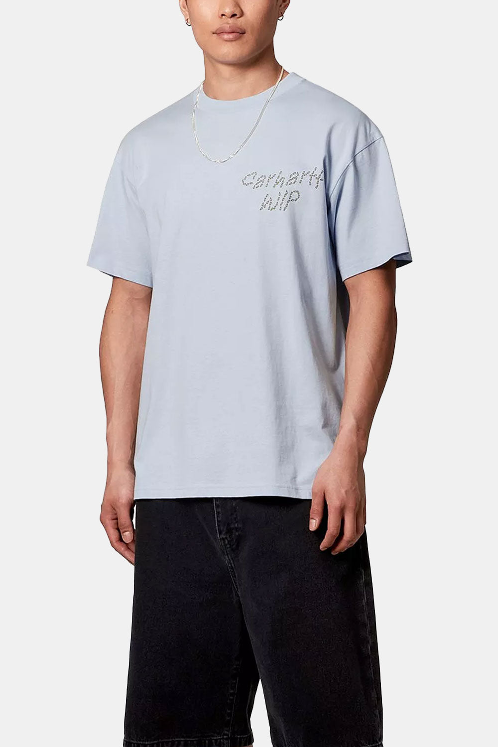 Carhartt WIP Short Sleeve Sunflower T-Shirt (Air Sky)