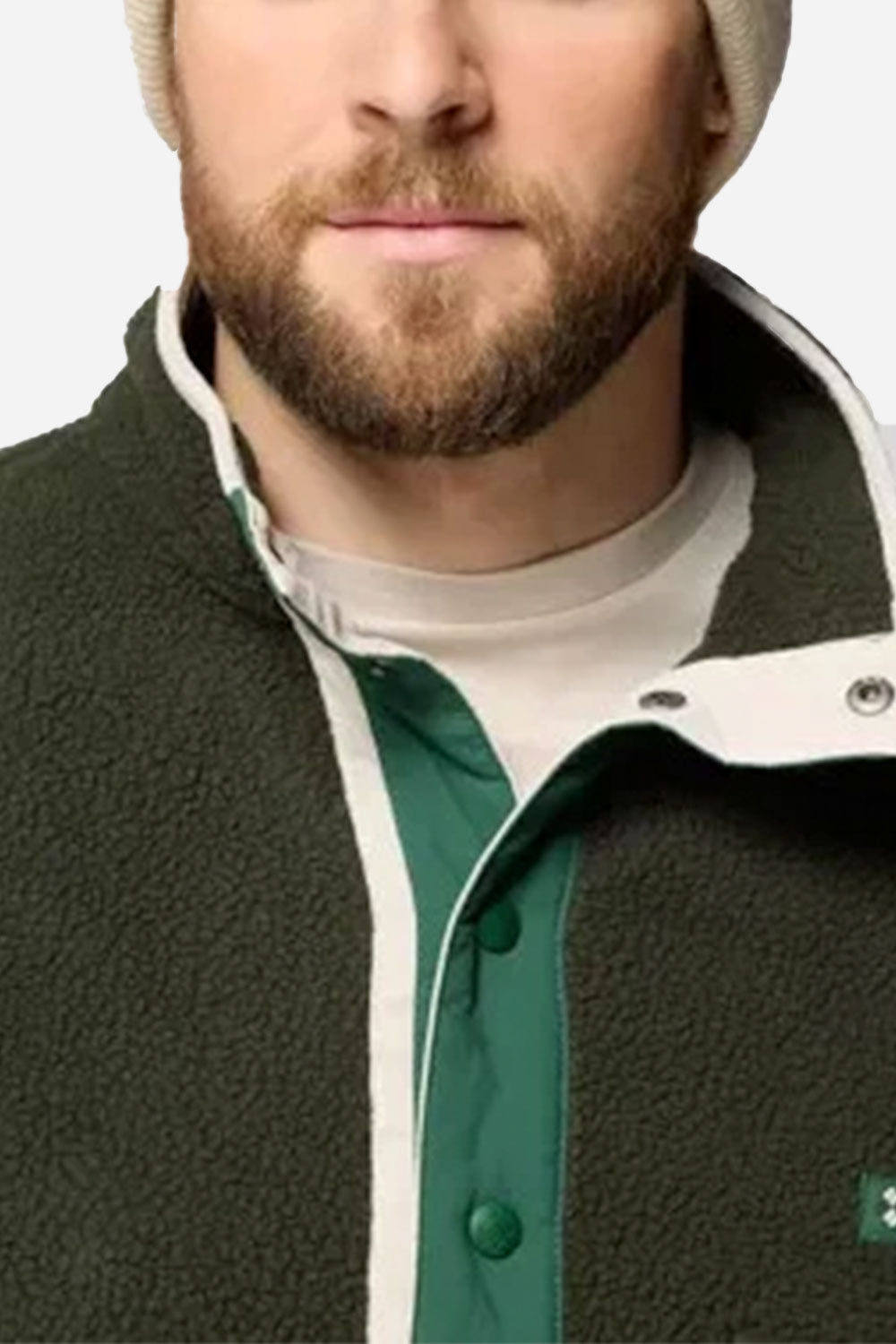 Columbia Helvetia™ II Half Snap Fleece (Greenscape)