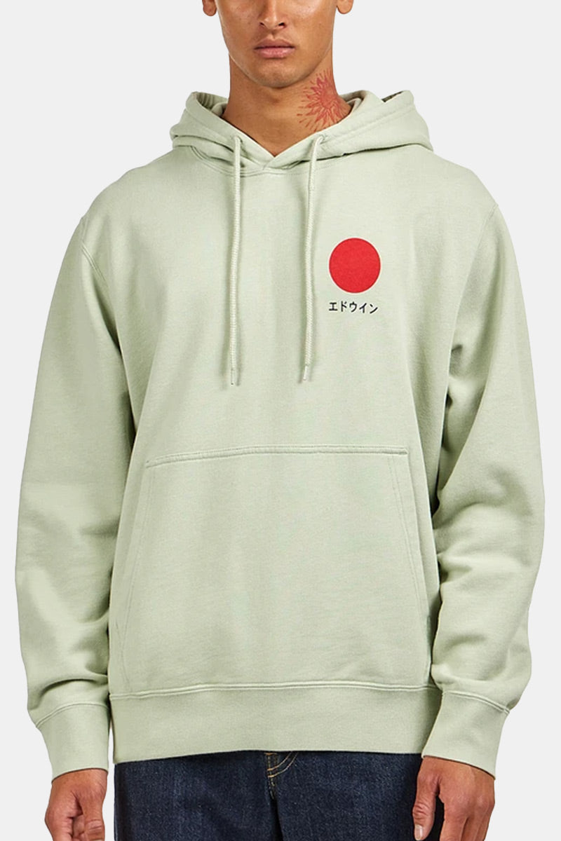 Edwin Japanese Sun Hooded Sweatshirt (Desert Sage)