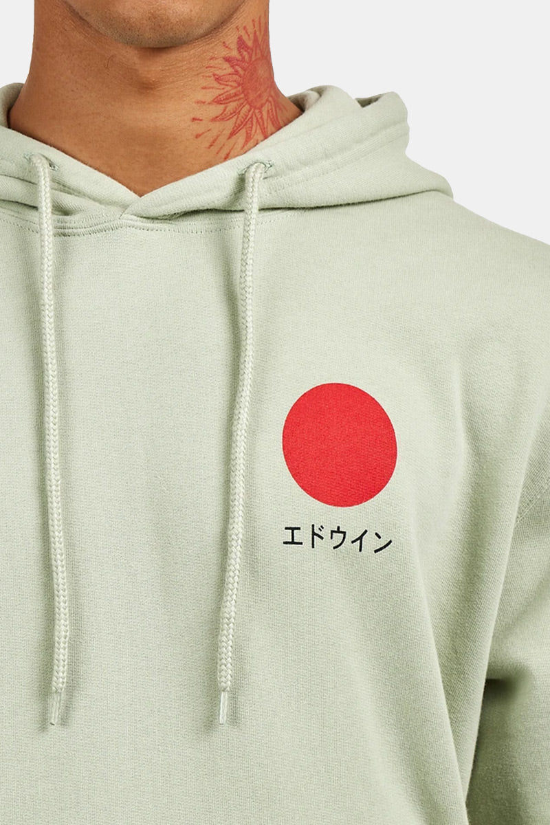 Edwin Japanese Sun Hooded Sweatshirt (Desert Sage)