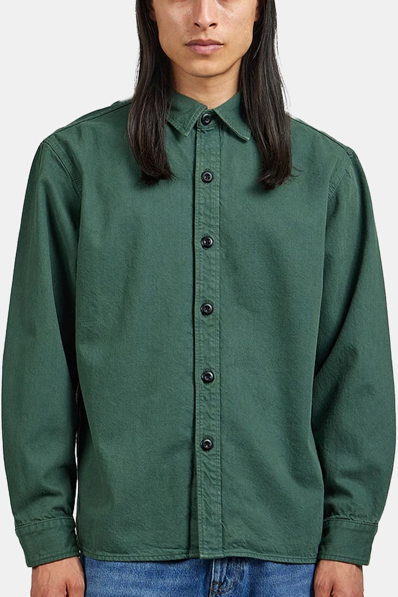 Edwin Sebastian Long Sleeve Shirt (Pineneedle)