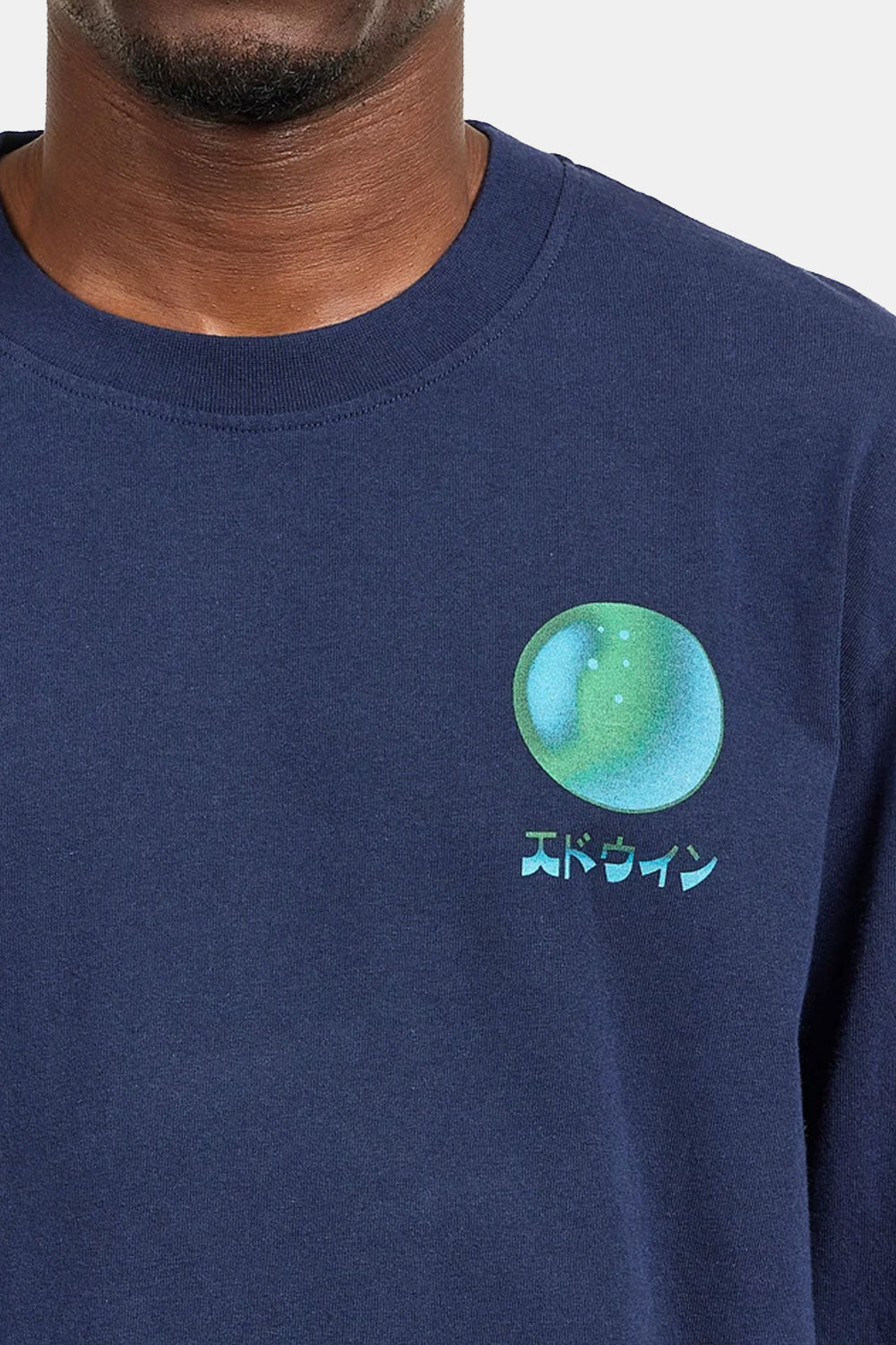 Edwin The Last Of Us II Long Sleeve T-Shirt (Maritime Blue)