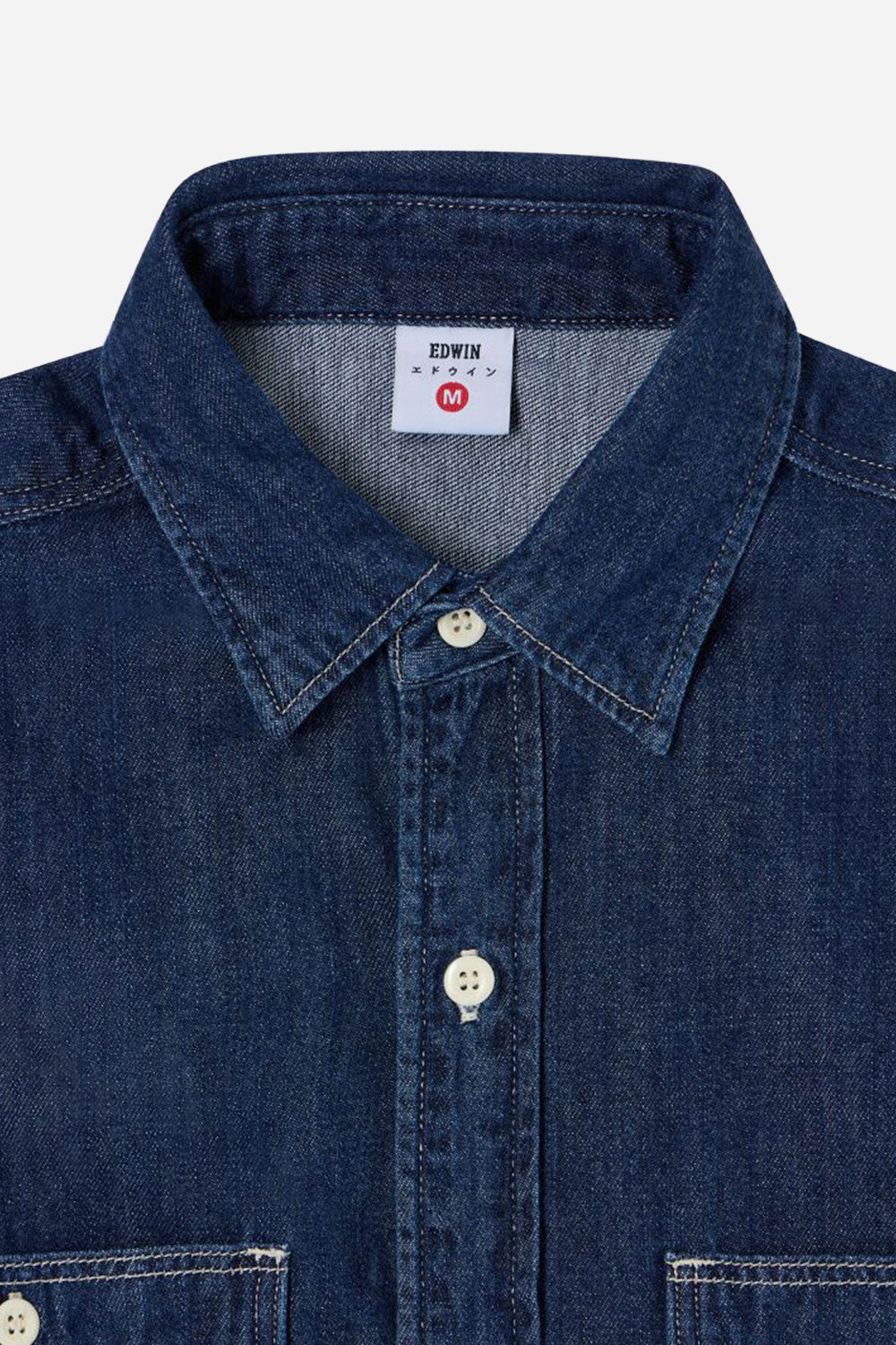 Edwin Work Shirt (Blue - dark used)