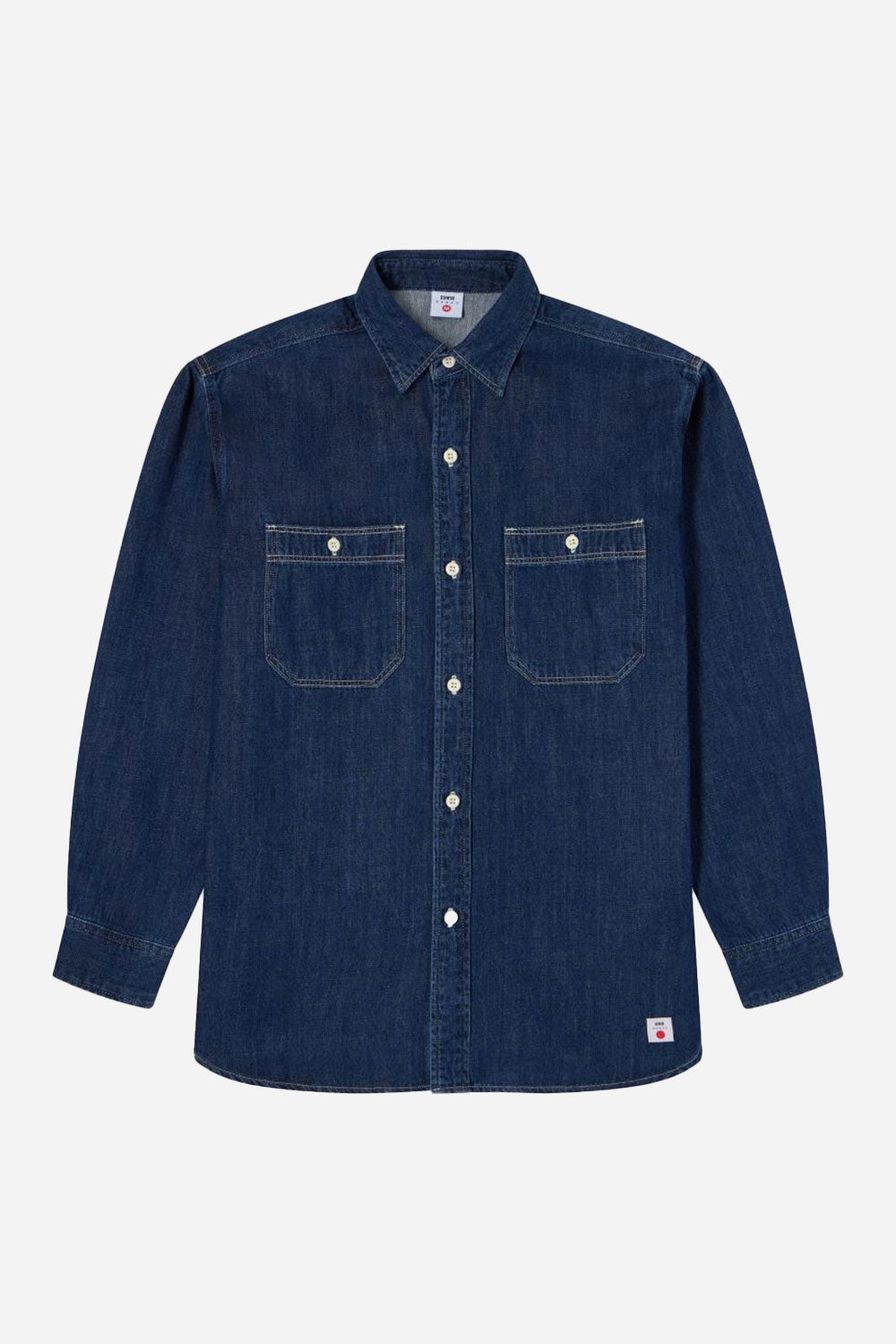 Edwin Work Shirt (Blue - dark used)