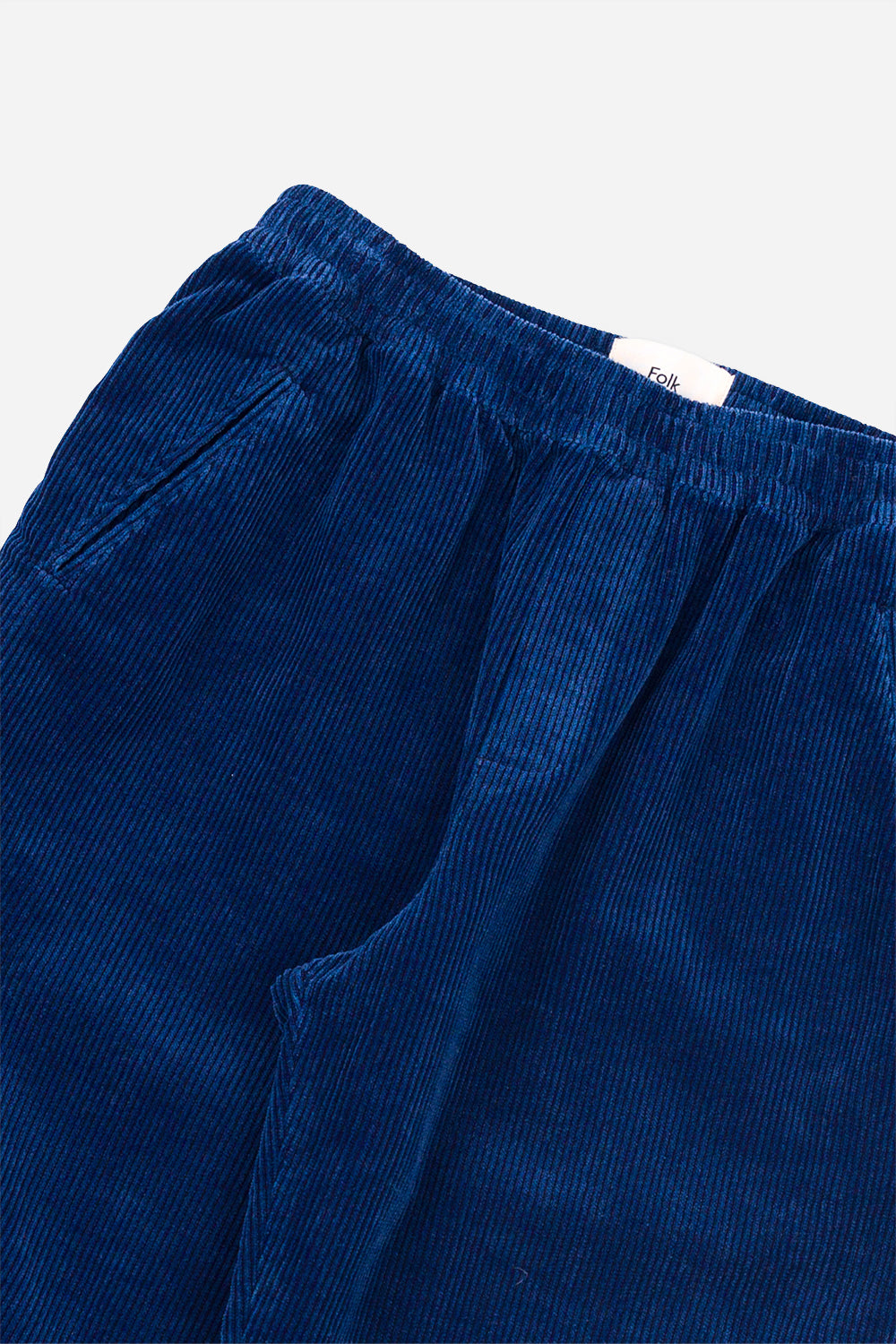 Folk Drawcord Assembly Pant (Washed Indigo Cord)