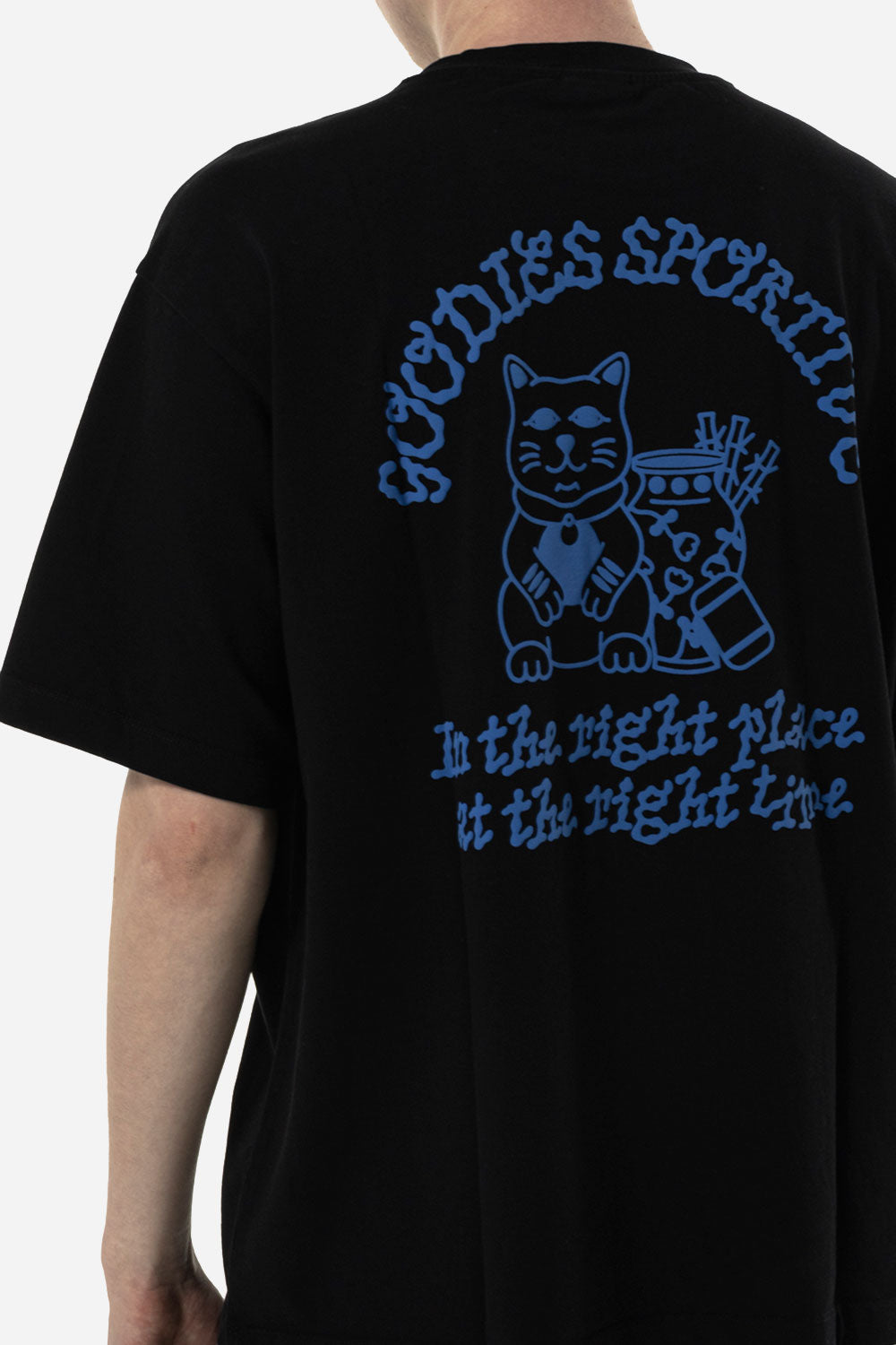 Goodies Sportive Cats T-Shirt (Black)