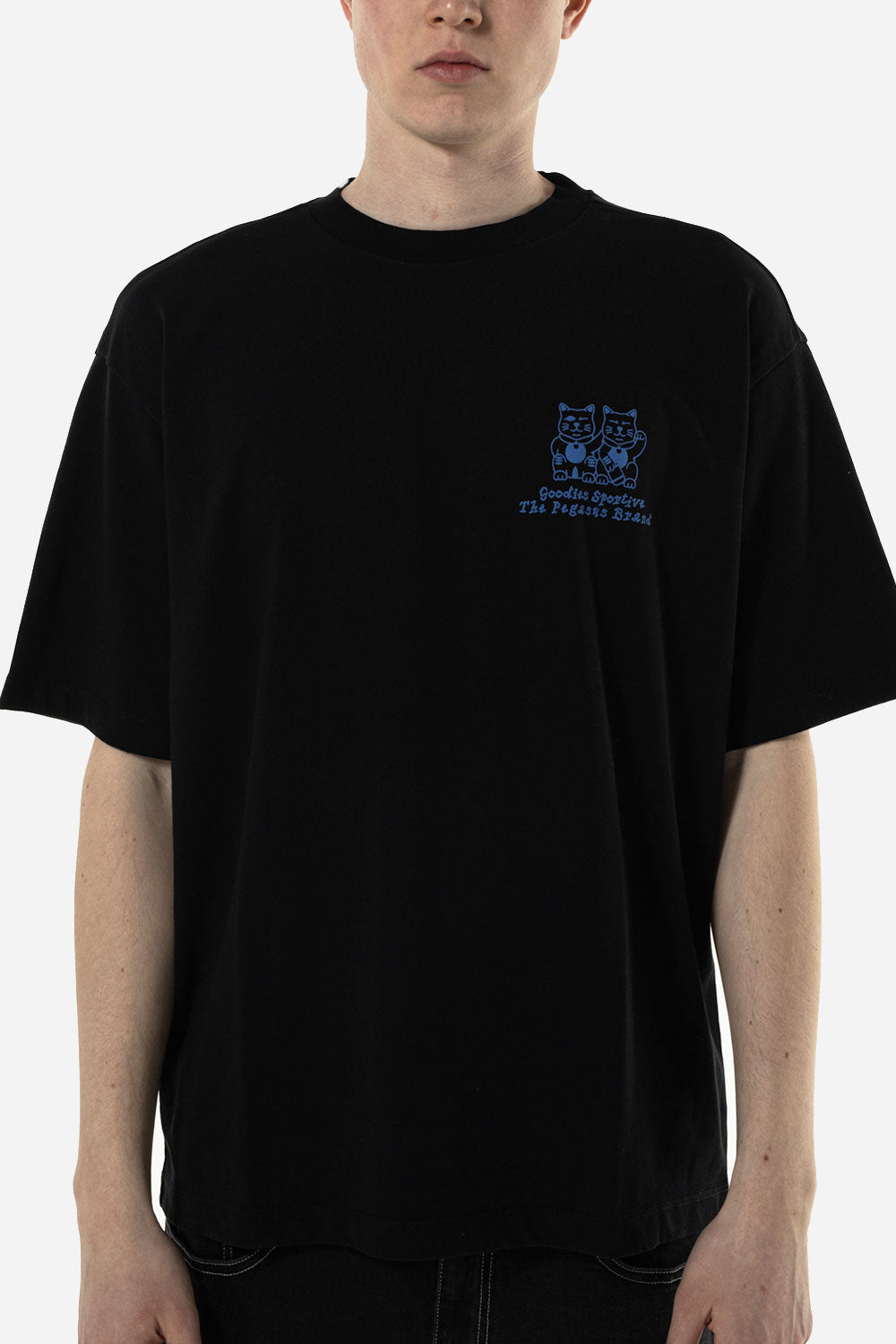 Goodies Sportive Cats T-Shirt (Black)
