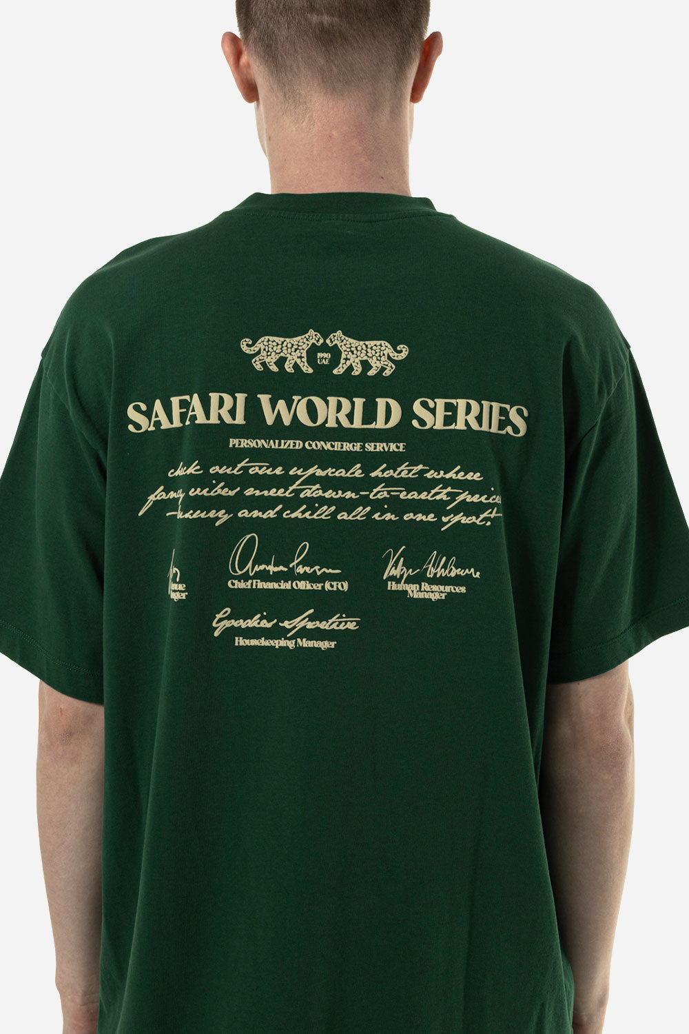 Goodies Sportive Safari World Series T-Shirt (Green)