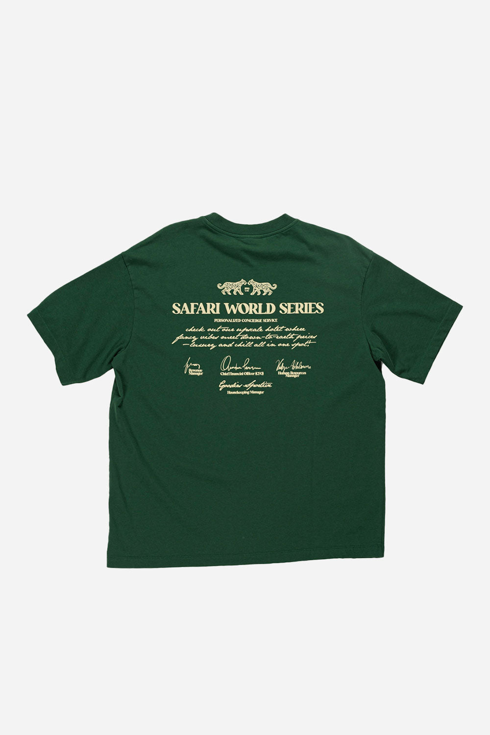 Goodies Sportive Safari World Series T-Shirt (Green)