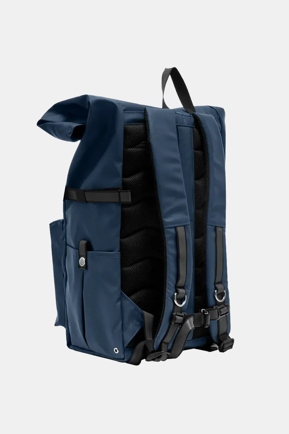 Sandqvist Ruben 2.0 Water-Resistant Rolltop Backpack (Evening Blue) | Number Six
