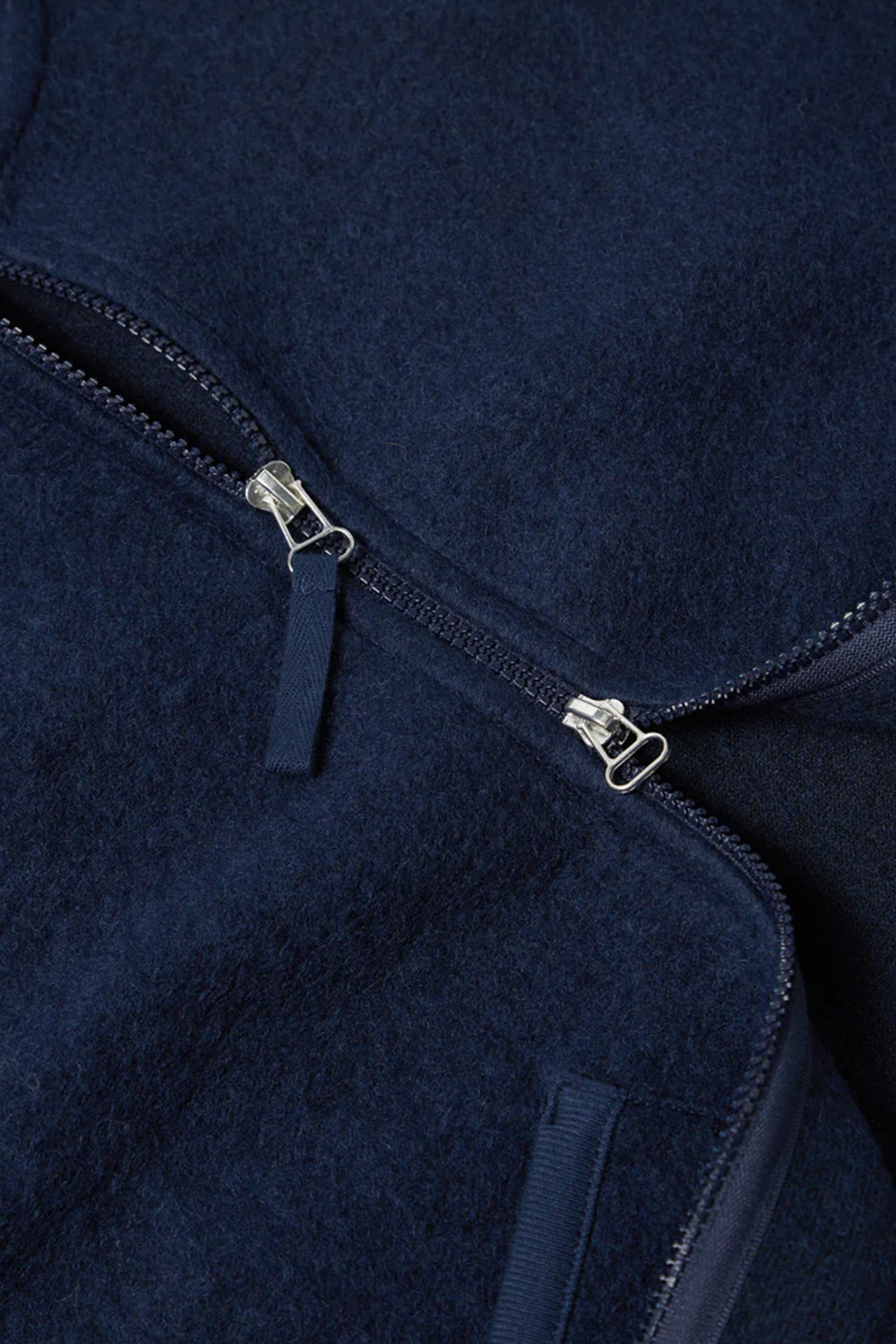 Universal Works Zip Waistcoat (Indigo Blue)