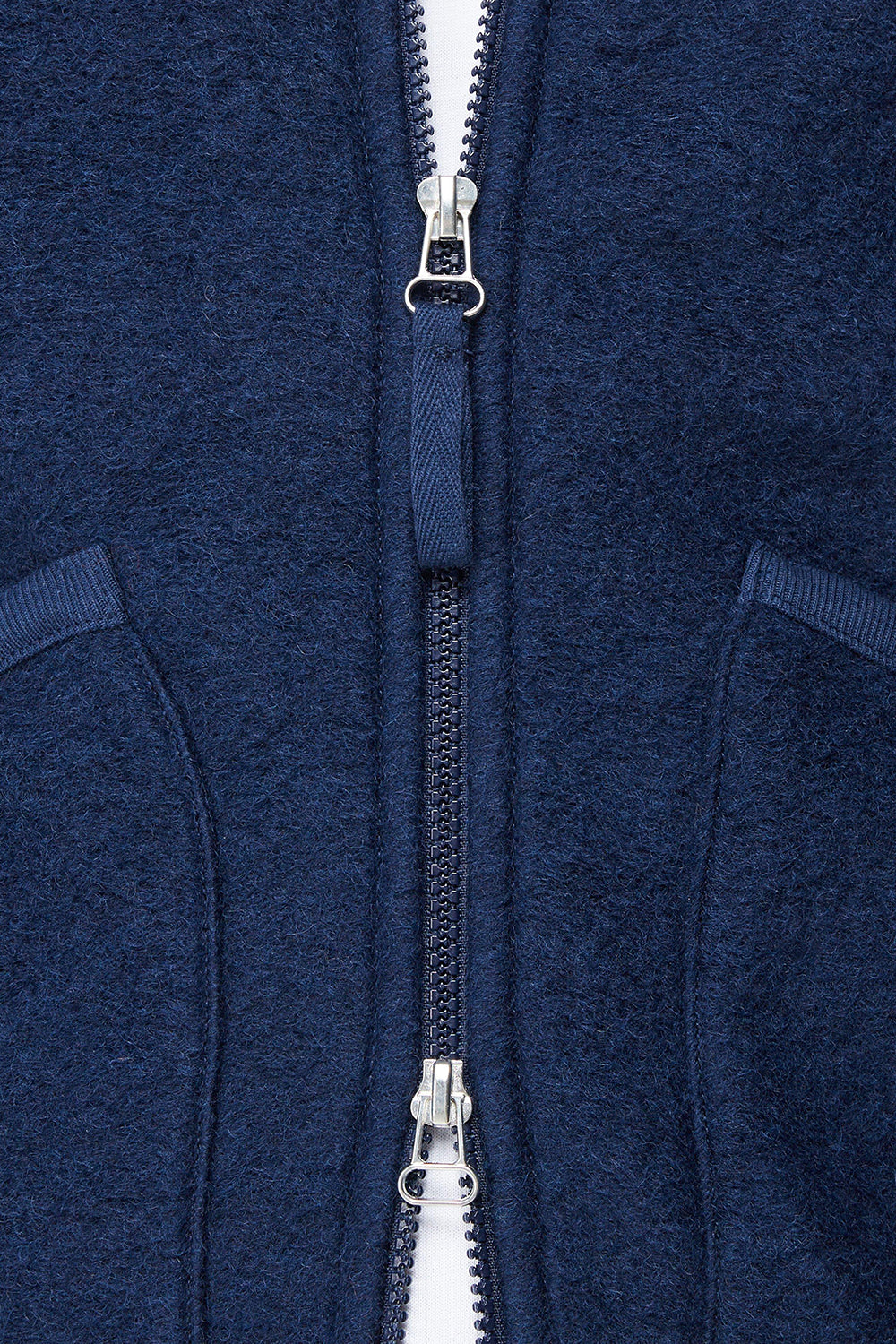 Universal Works Zip Waistcoat (Indigo Blue)