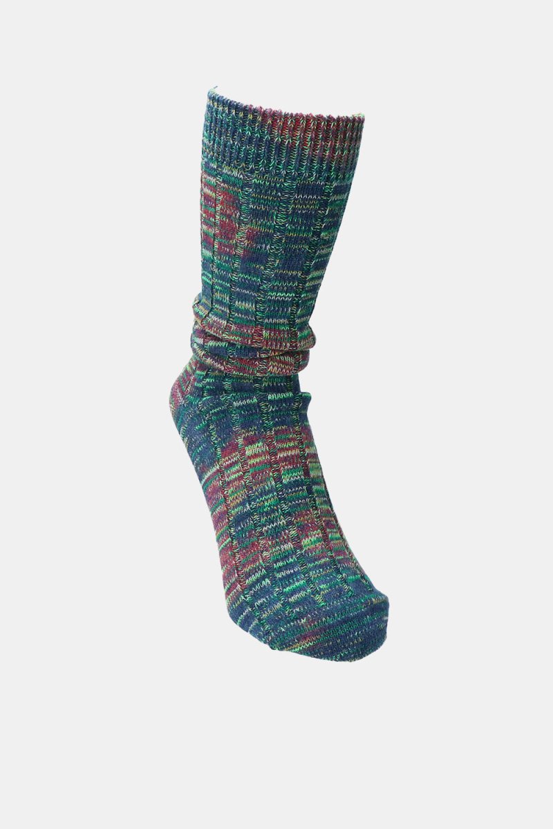 Anonymous Ism Digital Knit Crew Socks (Navy) | Socks
