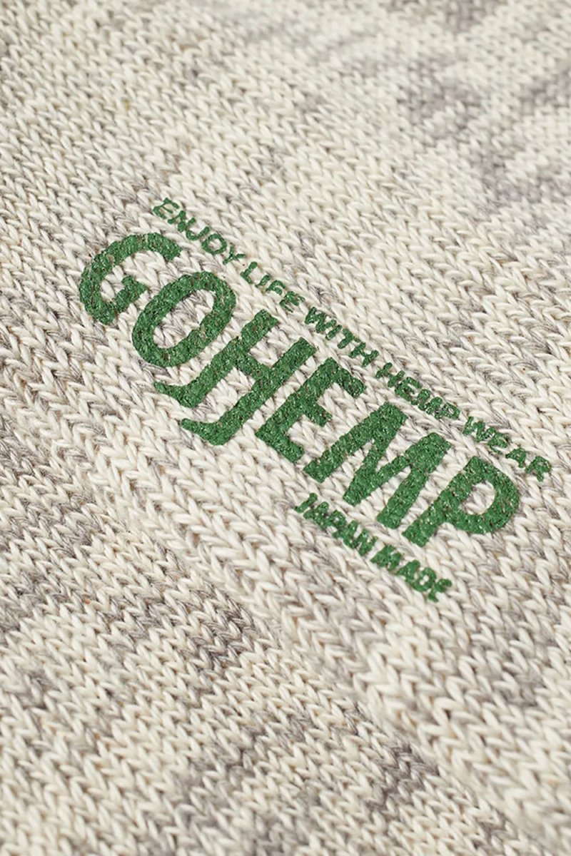 Anonymous Ism Go Hemp Organic Cotton Pile Ankle Sock - Grey | Socks