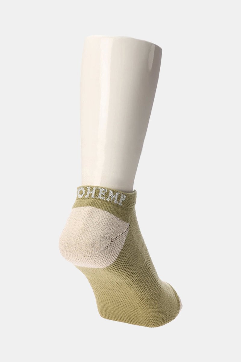 Anonymous Ism GOHEMP OC 2Panel Pile Ankle Sock (Green) | Socks