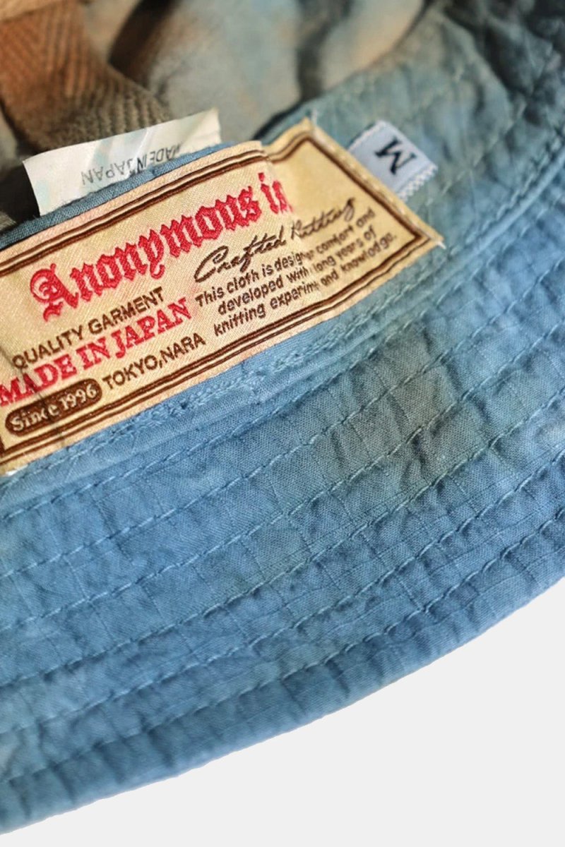 Anonymous Ism Tie Dye Rip-Stop Bucket Hat (Navy) | Hats