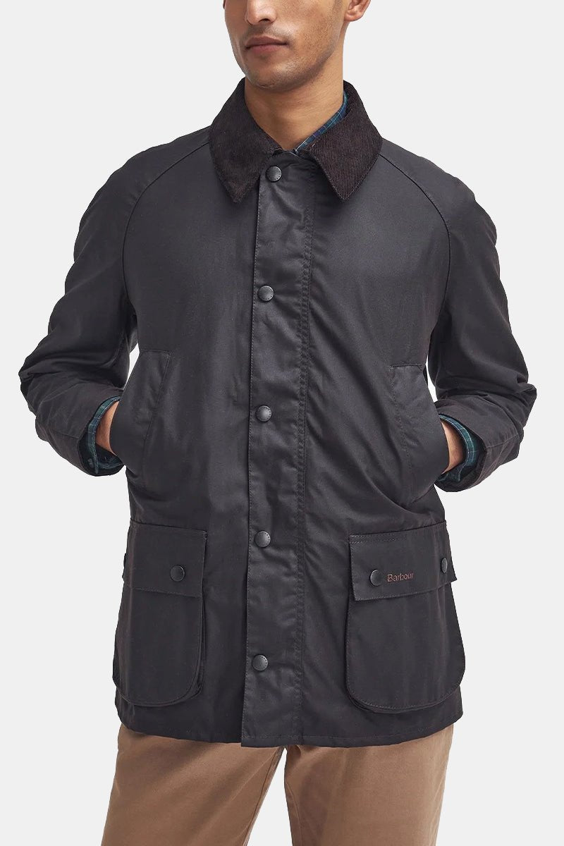 Barbour Ashby Waxed Jacket (Rustic/Classic) - Main Image