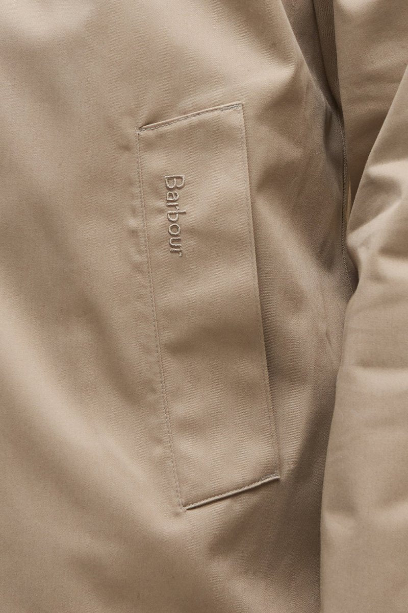 Barbour Lorden Waterproof Mac (Washed Stone) | Jackets