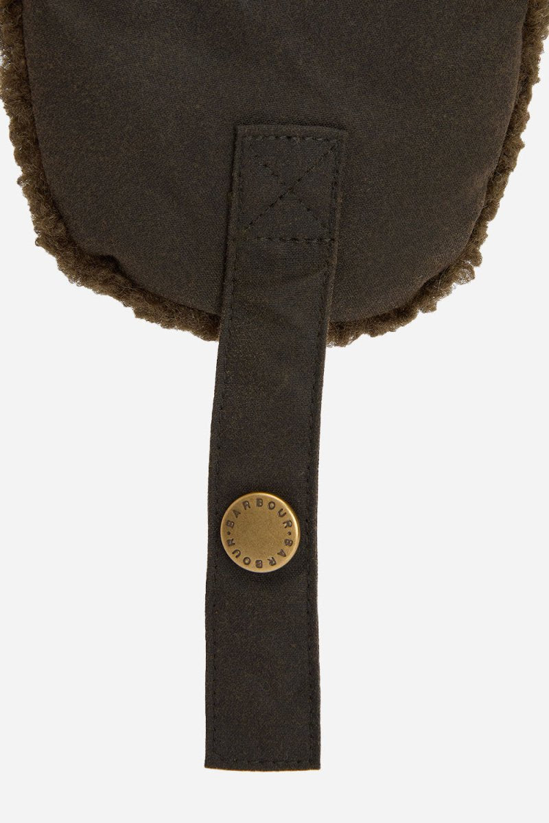 Barbour Morar Wax Trapper Hat (Olive) | Hats