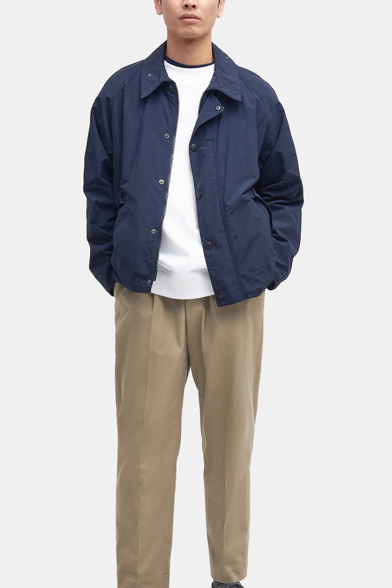 Barbour Oversized Transport Showerproof Jacket (Navy) | Jackets