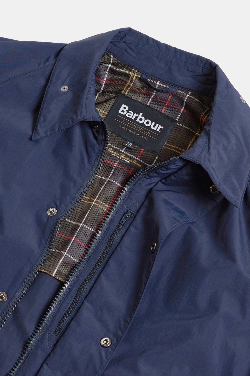 Barbour Oversized Transport Showerproof Jacket (Navy) | Jackets