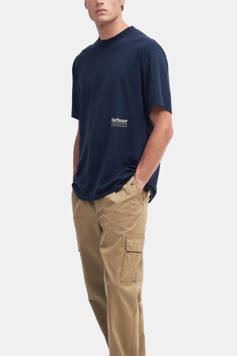 Barbour Portland T-Shirt (Navy) | T-Shirts