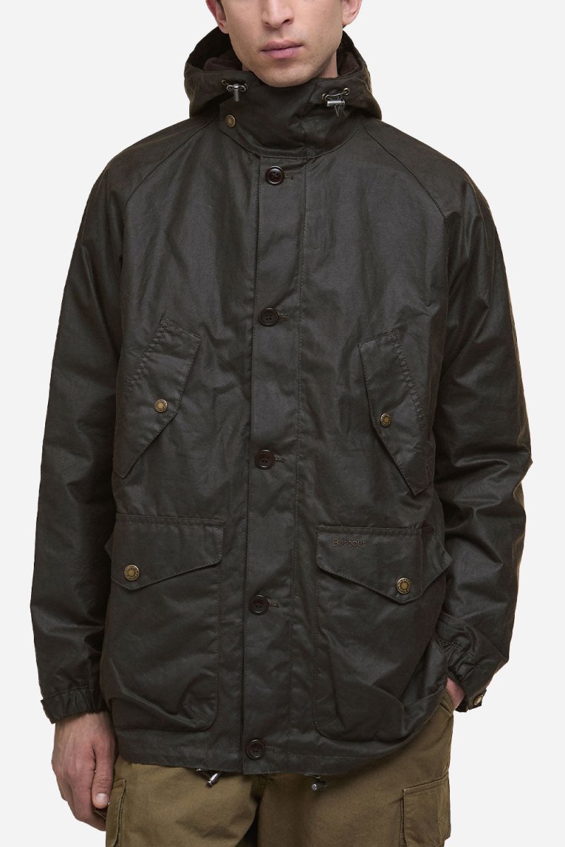 Barbour Re-engineered Endurance Mountain Wax Parka (Olive