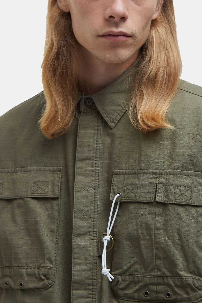 Barbour Ripstop Overshirt (Burnt Olive)