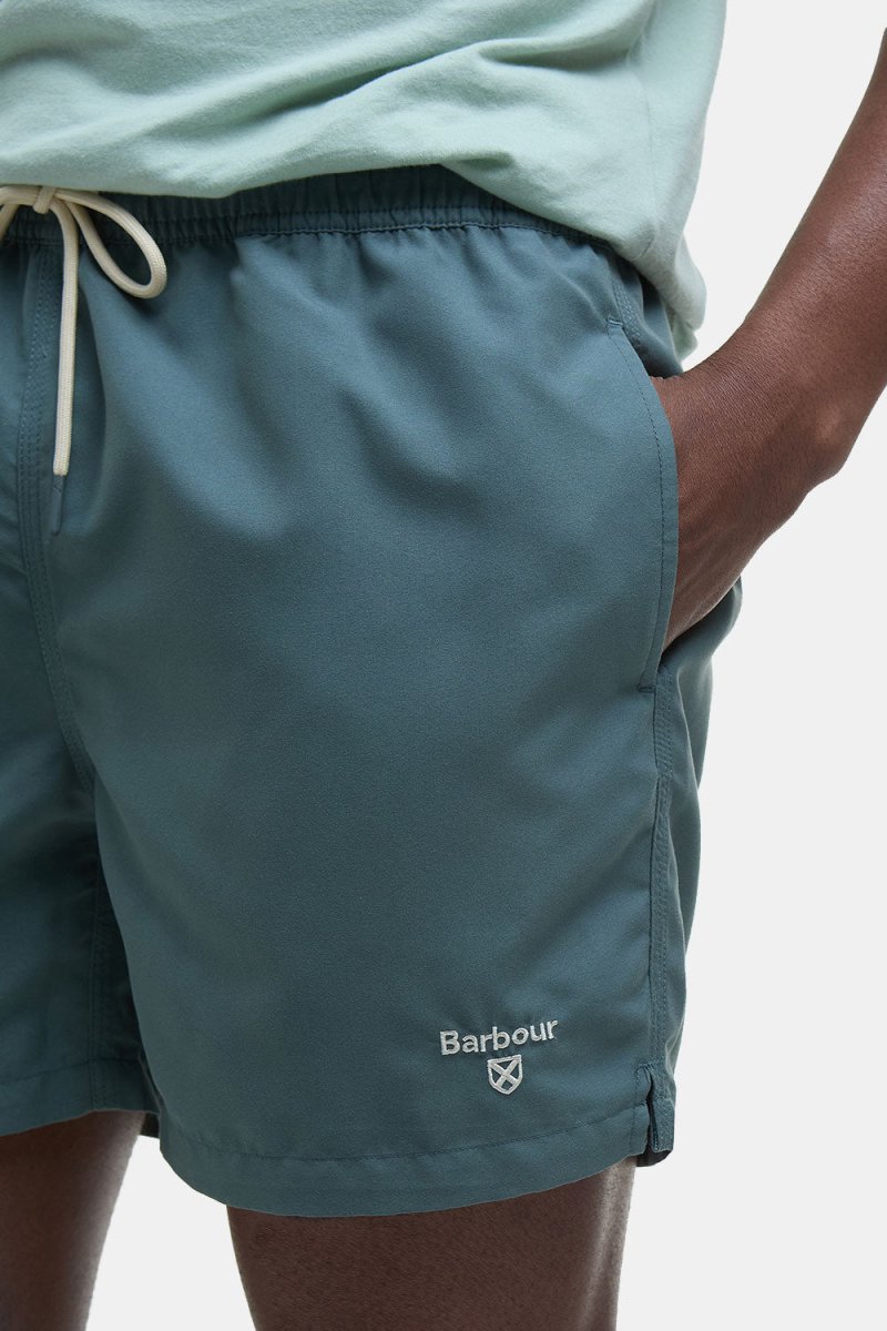 Barbour Staple Logo Swim Shorts (Vintage Blue) | Shorts