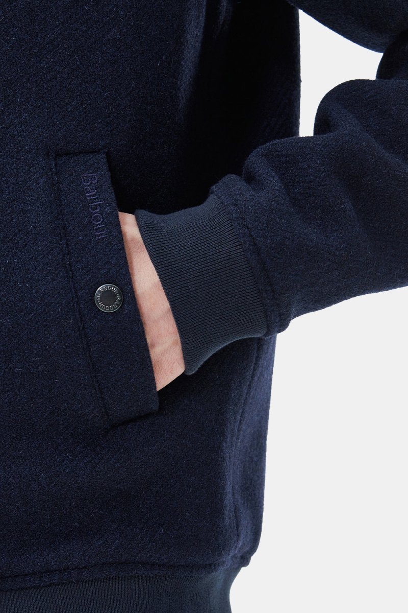 Barbour Verton Wool Jacket (Navy) | Jackets