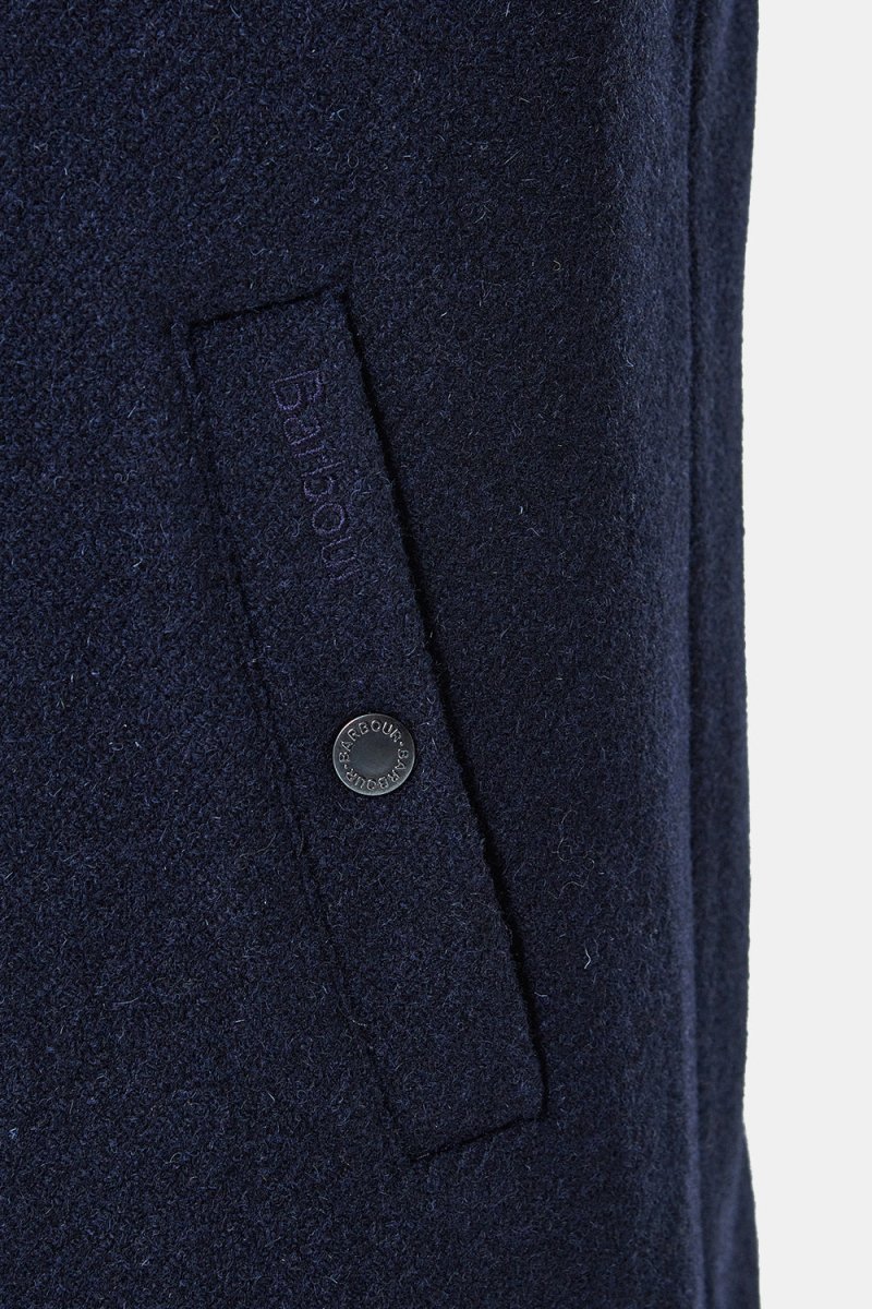 Barbour Verton Wool Jacket (Navy) | Jackets