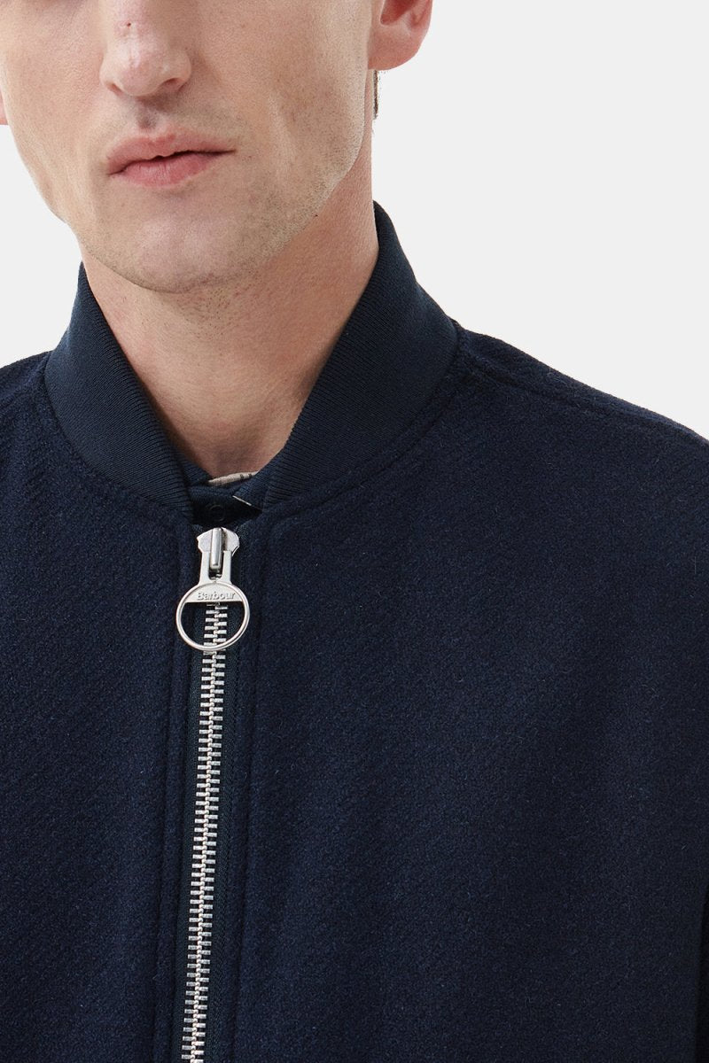 Barbour Verton Wool Jacket (Navy) | Jackets