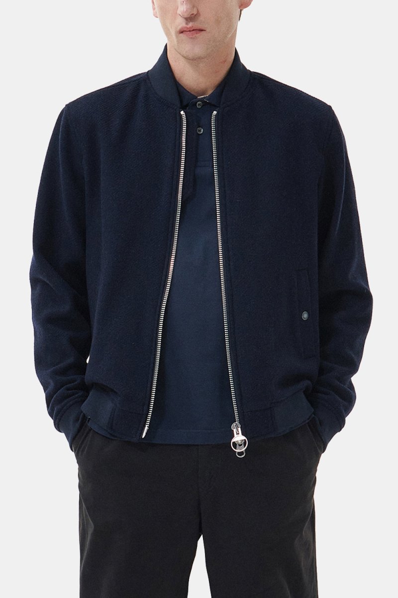 Barbour Verton Wool Jacket (Navy) | Jackets