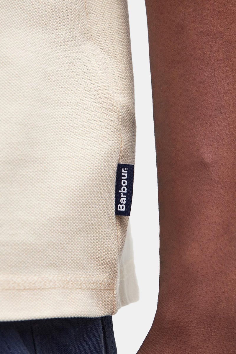 Barbour Worsley Pocket Polo - Shirt (Fog) | T - Shirts