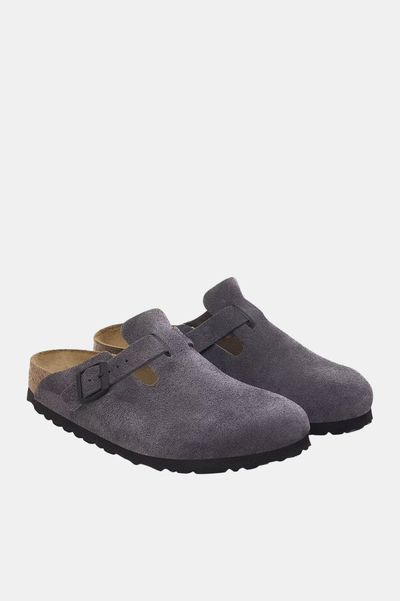 Birkenstock Boston LEVE (Velvet Grey) | Sandals