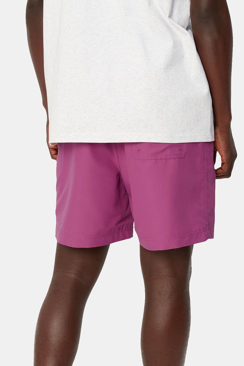 Carhartt WIP Chase Swim Trunks (Magenta/Gold) | Shorts