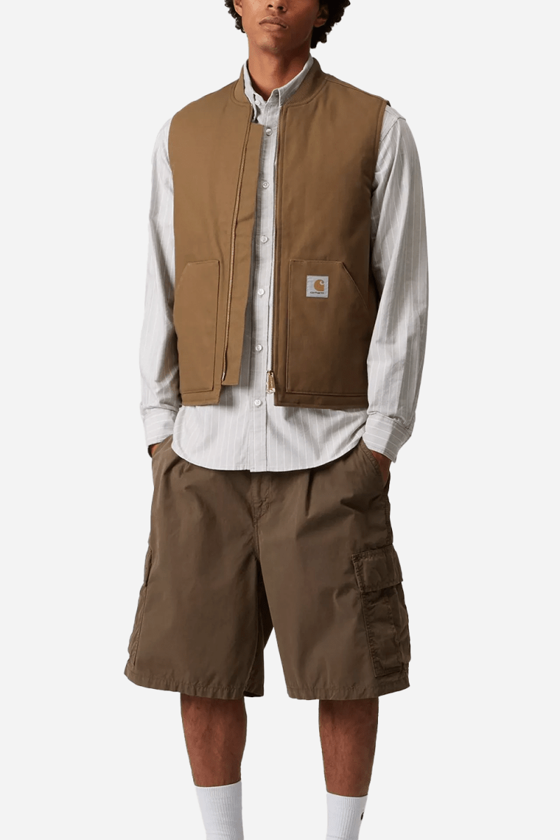 Carhartt WIP Classic Vest (Hamilton Brown/Rigid) | Jackets