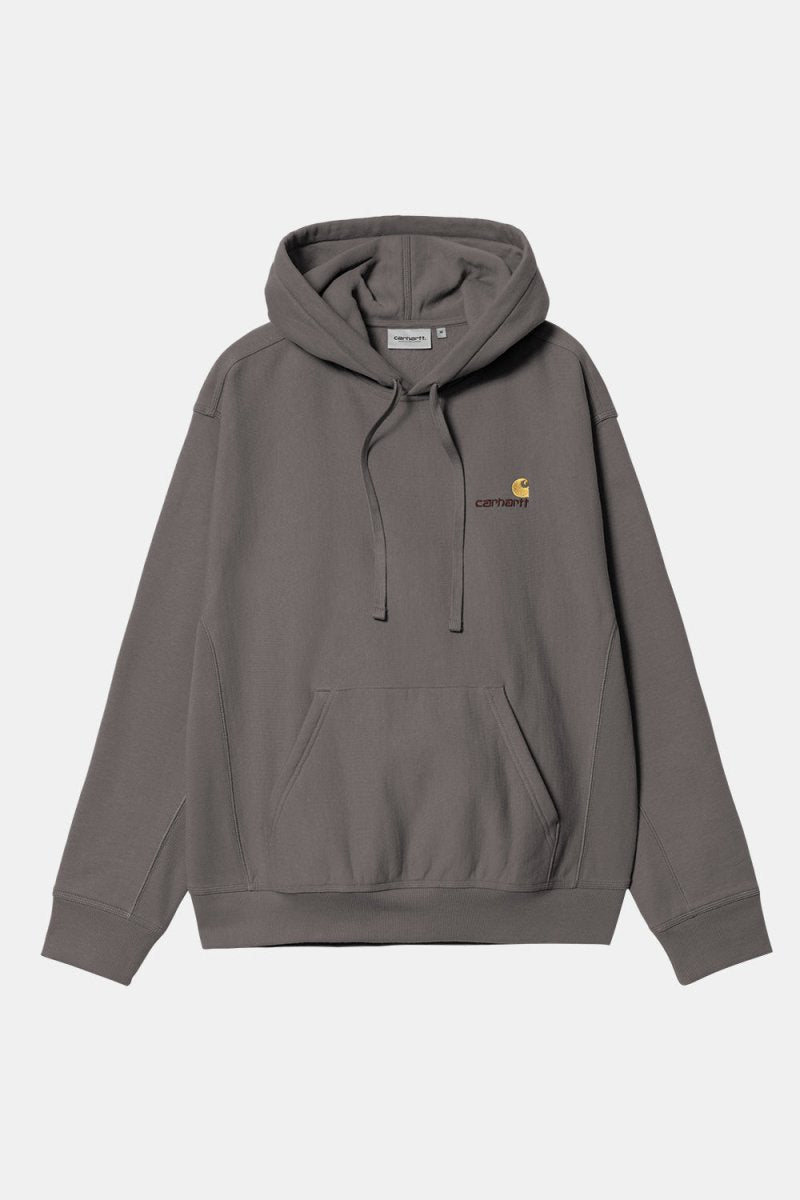 Carhartt WIP Hooded American Script Sweat (Porphyry) | Sweaters