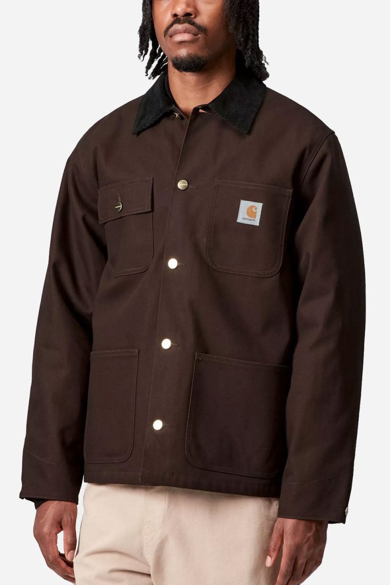 Carhartt WIP Michigan Coat (Tobacco/Black) – Number Six