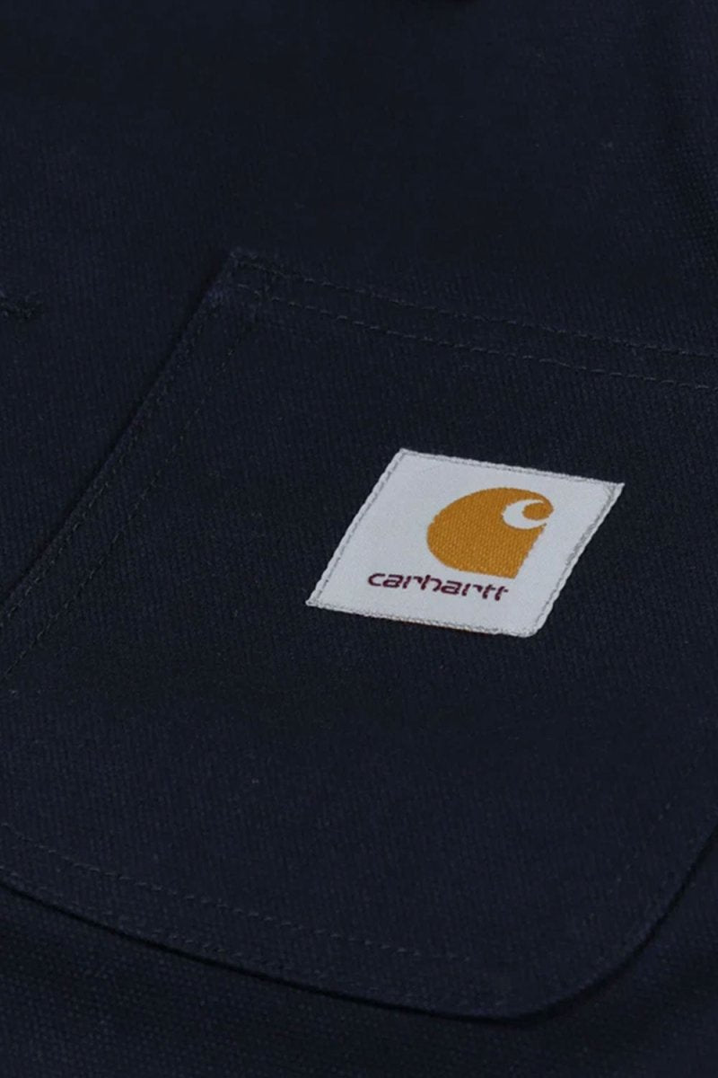 Carhartt WIP Michigan Organic Cotton Rigid Jacket (Dark Navy & Black) | Jackets