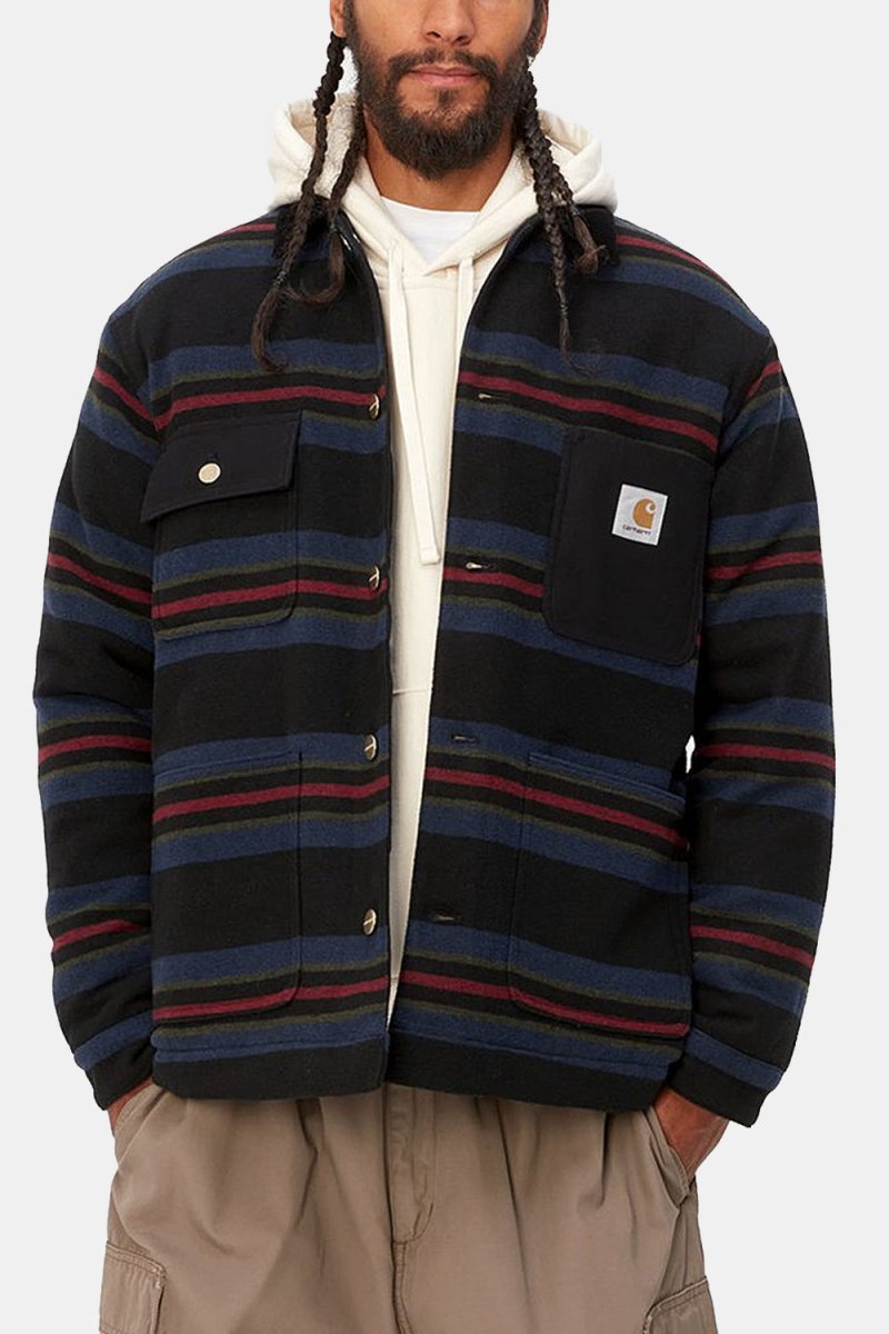 Carhartt WIP Oregon Jacket (Starco Stripe/Black) | Coats & Jackets