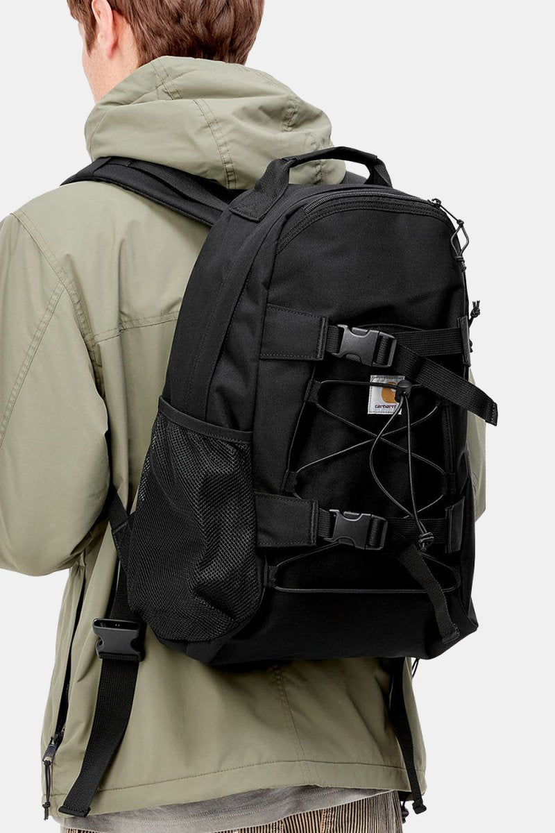 Carhartt WIP Recycled Kickflip Backpack (Black) | Backpacks